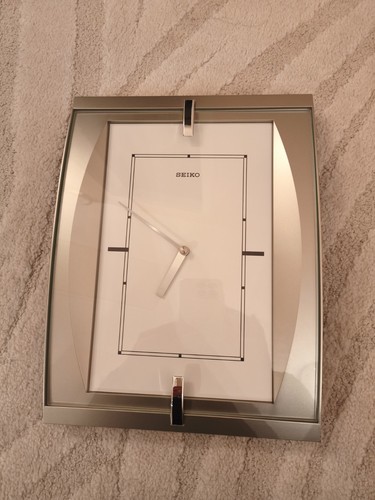 Seiko elegante wanduhr silber - wanduhr,