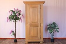 Nr.1683  Dielen- Kleiderschrank Eiche Vollholz