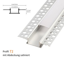 LED Aluminium Profil Unterputz