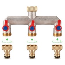 3 Fach Wasserhahn Schlauch