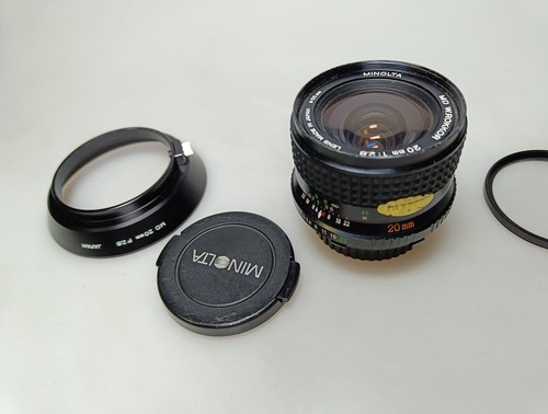 Minolta rokkor 20mm - , w.
