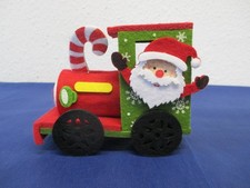 Weihnachtsdekoration: Lok, Filz, bunt (0,1 kg)