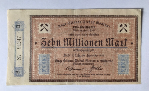 Notgeld halle 10 - halle, (saale)