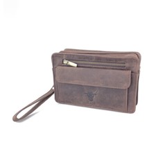 Echt Leder Handgelenktasche