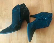 Stiefeletten, Schwarz , Gr. 41, Neuwertig 