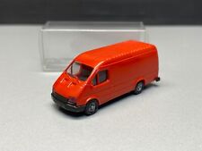 Ford Transit Transporter Kasten Wagen geschlossen Van Auto rot Praline H0 1:87