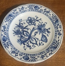 Kahla Zwiebelmuster ,3 große Flachteller,5Suppenteller+5 Kuchenteller,Triptis