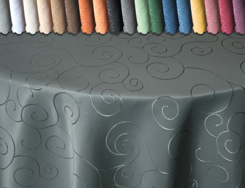 Tischdecke rund 135 ø - ,