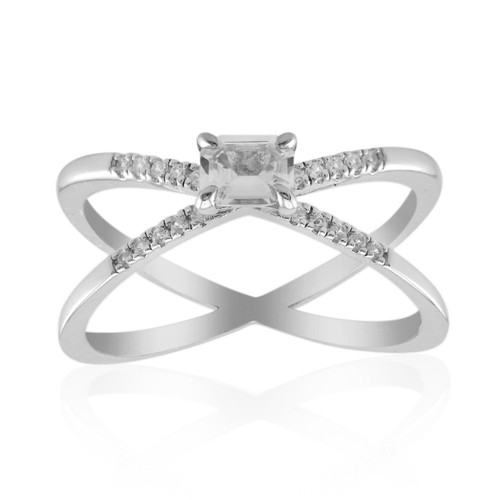 Cavill silberring damen 44ct - silberring, 0,44ct