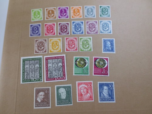 Bund jahrgang 1951 postfrisch - jahrgang,