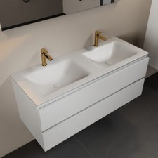 corian waschtisch set weiß