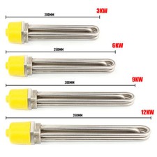 Edelstahl Heizstab 1 1/2"