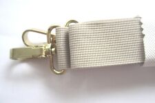 NEU GEORGE GINA & LUCY GGL Schultergurt ganz heller Naturton - gold-farbige Kara