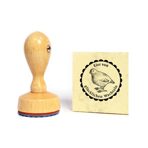 Stempel eier von glücklichen - eier,