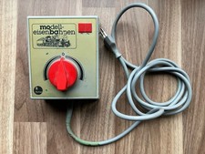 Modellbahn Trafo, 50/60Hz, 17VA,Drehzahlregler,Bühler,H0, wie Fleischmann 6755