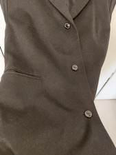 100% Kaschmir Mantel schwarz