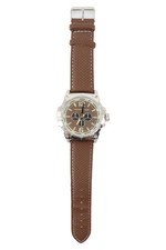 Vuillemin Regnier Herren Armbanduhr Braun Leder Klassisch Elegant