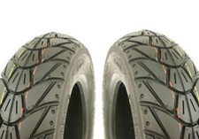 2x Allwetter Reifen M+S 3.50-10 Zoll für Keeway Easy Flash Hurricane Swan 25 50