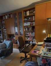 Schrankwand Kirschbaum mit