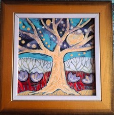 Kunstbild, Emaille, NEU