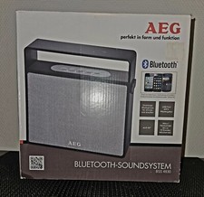 Bluetooth Soundsystem AEG BSS 4830 schwarz USB-Port AUX-IN 