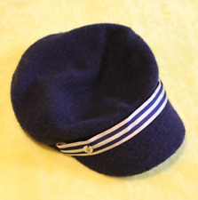 Strandfein Schirmkappe/Elbsegler dkl.blau/maritim one Size