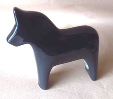 IKEA 75 Jahre Dalarna Dala Pferd schwarz Dekopferd Finansiel Vinterfint 2018