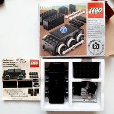 Lego 12V Motor 7865 Originalverpackung, Anleitung, Motor getestet