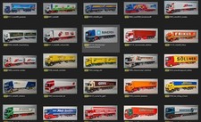 AWM (AMW) Modelle Art. 7600 / 76000 - 9999 /99999 (PKW, LKW, Bus, Van…) 1:87