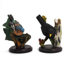 2 Stück Vogelfigur Dekovögel