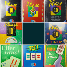 Karten Würfel Spiel Phase 10