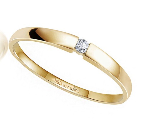 585 echt gold - gold, ***