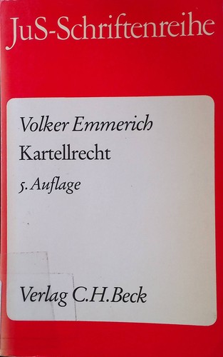 Kartellrecht schriftenreihe - kartellrecht.,