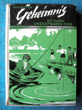 Enid Blyton Geheimnis um einen unsichtbaren Dieb deutsche Erstausgabe 1956