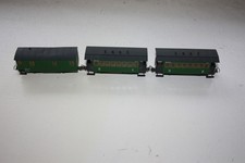 Liliput Personenwagen H0e 1:87 Österreich? grün 3 Wagen gebraucht