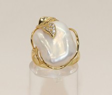 Barock-Perlen Spannring