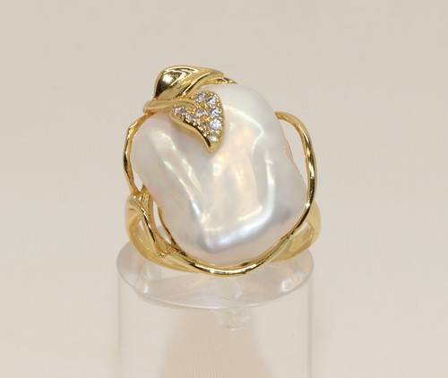 Barock perlen spannring - barock-perlen,