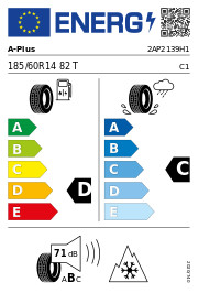 Plus a701 3pmsf 185 r14 - a-plus, 185/60