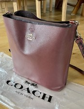 Coach Mollie Bucket Bag Schultertasche Tasche Shopper Bordeaux Original USA