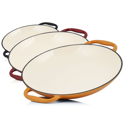 Gusseisen paella pfanne - gusseisen,