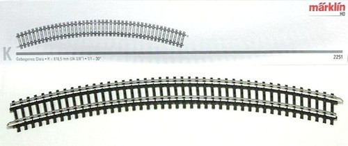 Märklin 2251 k - k-, gleis