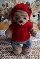 Amigurumi Bär mit Kleidung