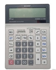 ? Sharp ELSI Mate EL-2128V – Vintage Taschenrechner mit Stil! ?✨