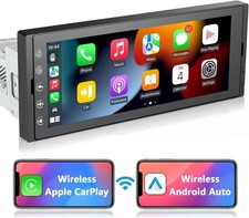 Android Autoradio mit Bildschirm 1 Din Auto Radio Display 6,9 Zoll