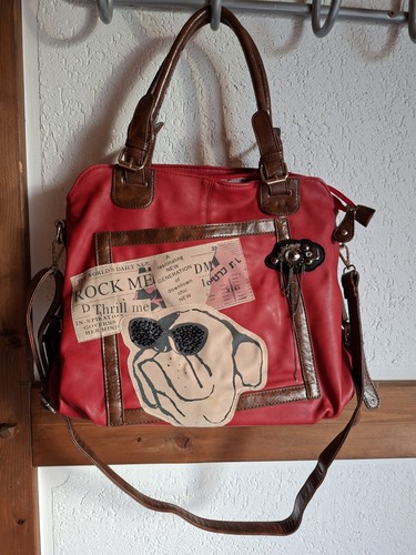 Handtasche rot y2k - handtasche, y2k-stil