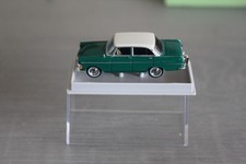 Brekina Opel Rekord P 2 Limousine de Luxe grün, weiß + Zughaken OVP