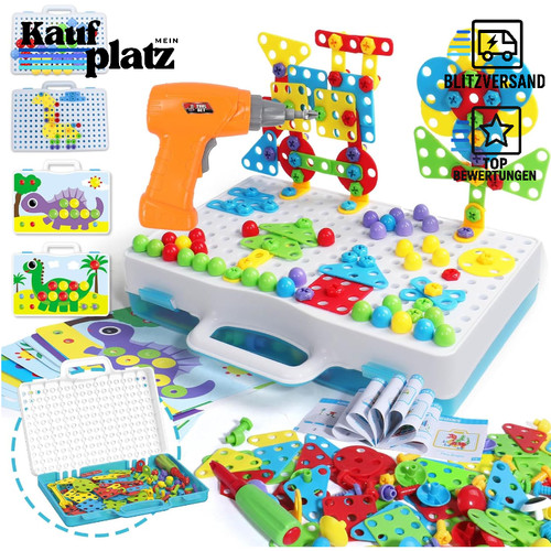 Mosaik steckspiel mit - steckspiel,