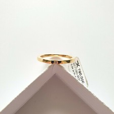 900 Gelbgold Ring mit Diamant