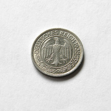 WEIMAR: 50 Reichspfennig 1938