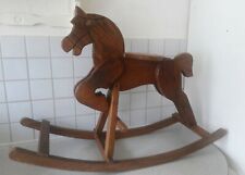 Altes stabiles Holz- Schaukelpferd (22328)